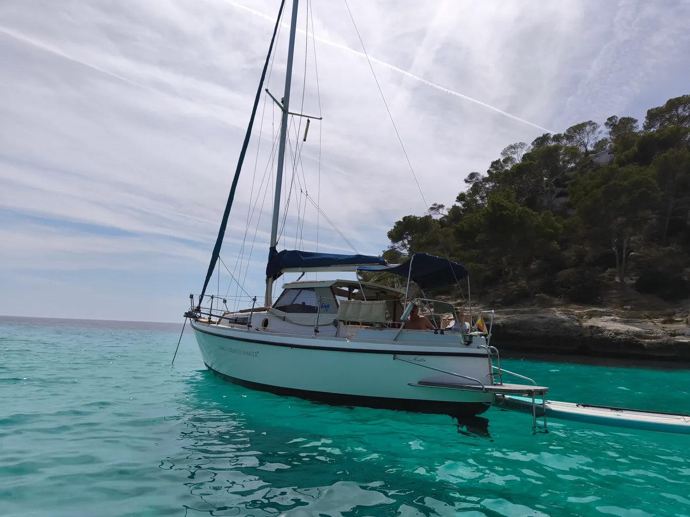 Menorca Boat Trip – Caballo Blanco Charter en Menorca - Vista 5