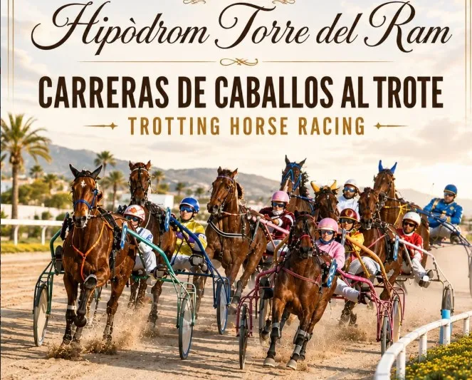 Carreras de caballos al Trote