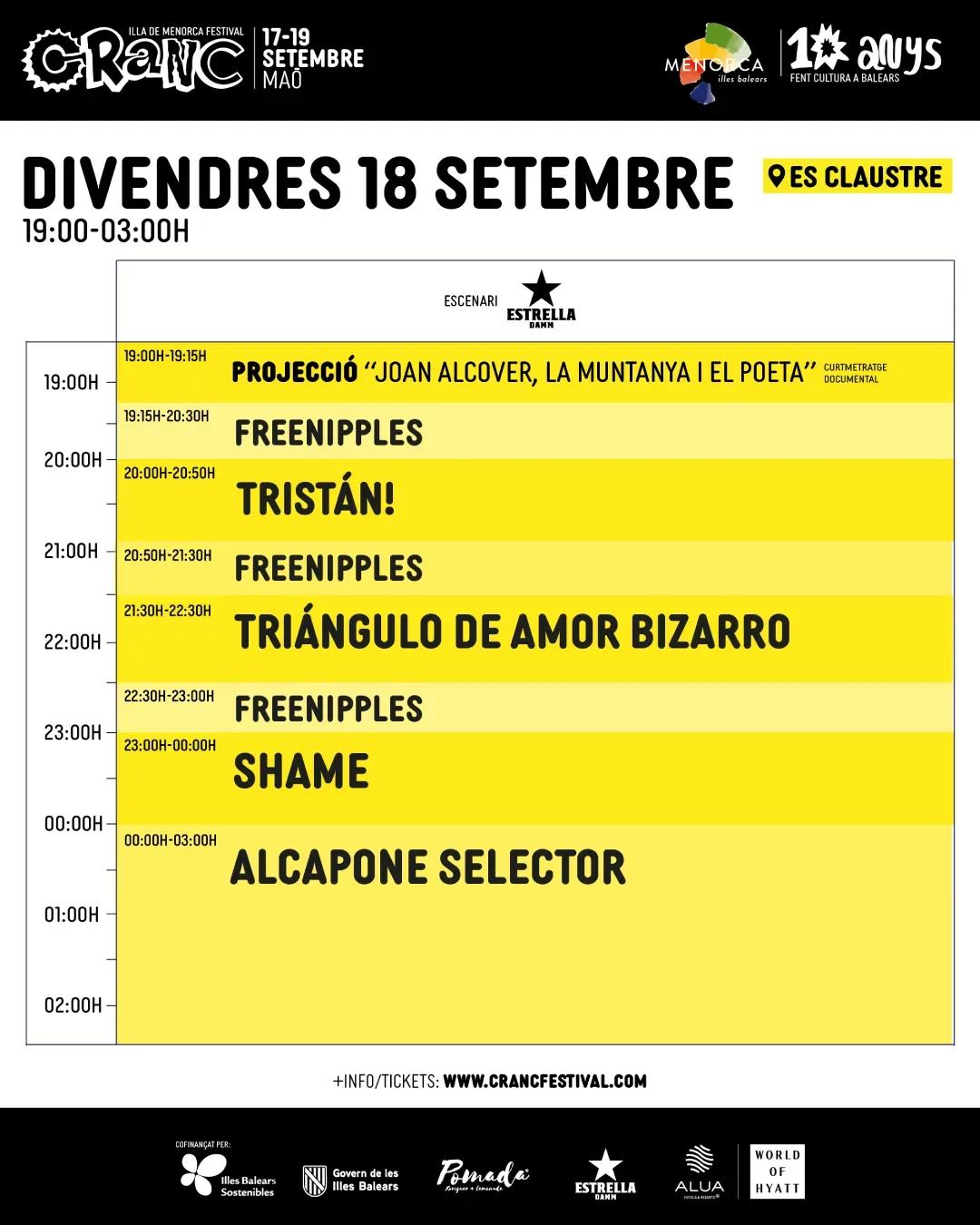 Menorca CRANC FESTIVAL