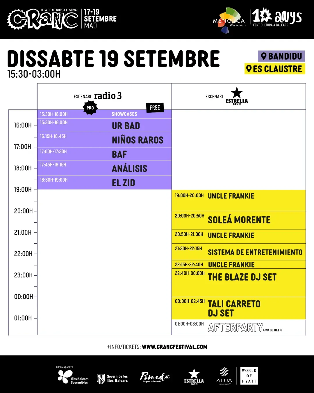 Menorca CRANC FESTIVAL