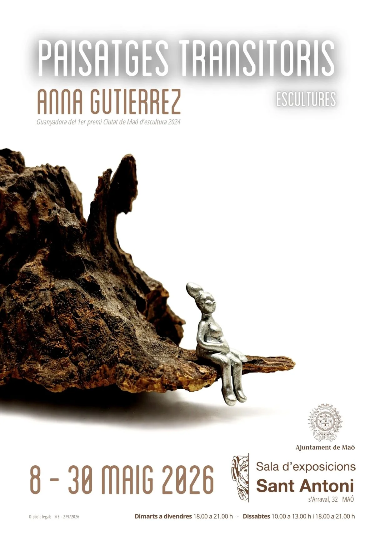 Exposició d\'Escultura PAISATGES TRANSITORIS d\'Anna Gutierrez