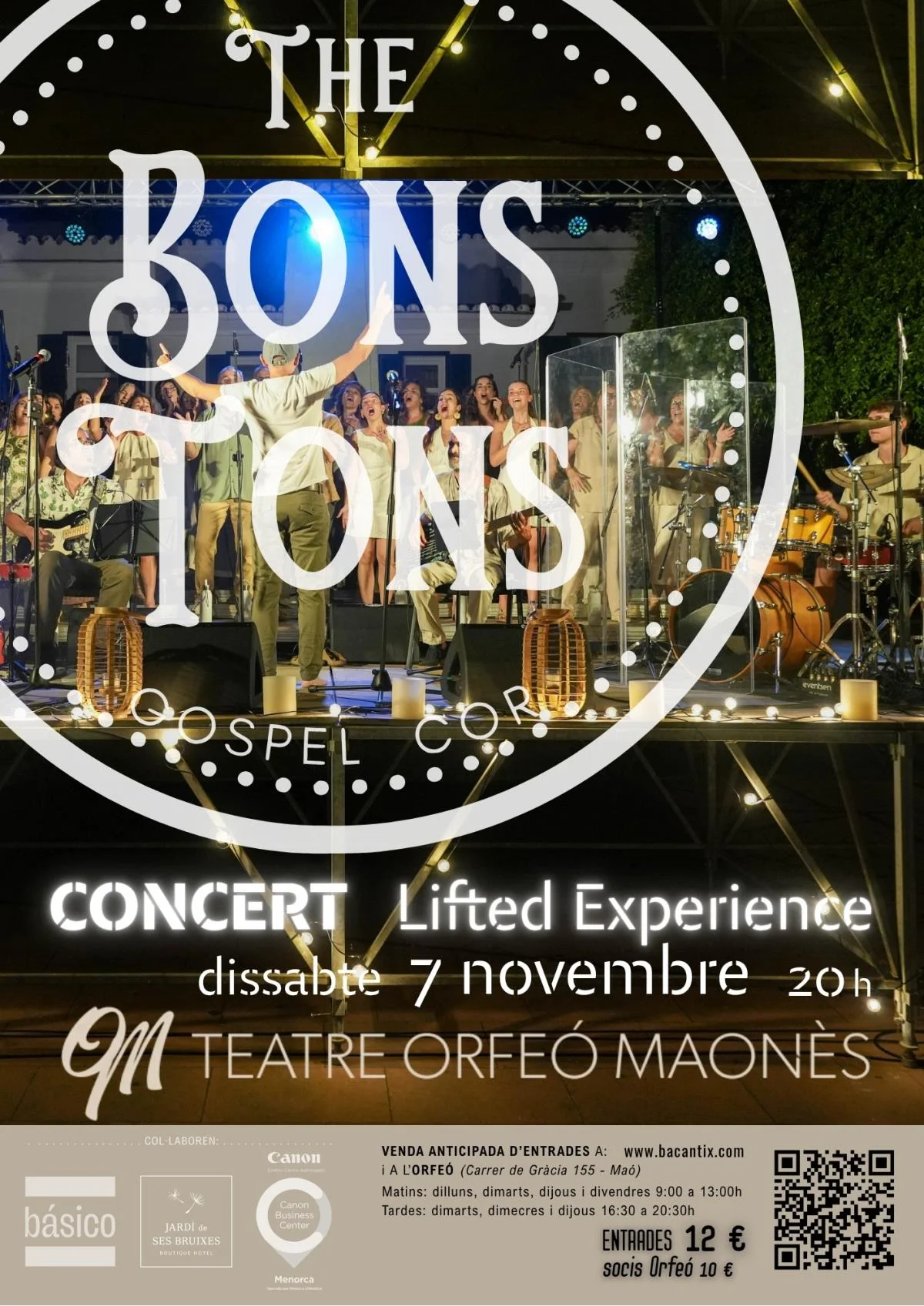 CONCERT THE LIFTED EXPERIENCE - The BonsTons Gospel Cor