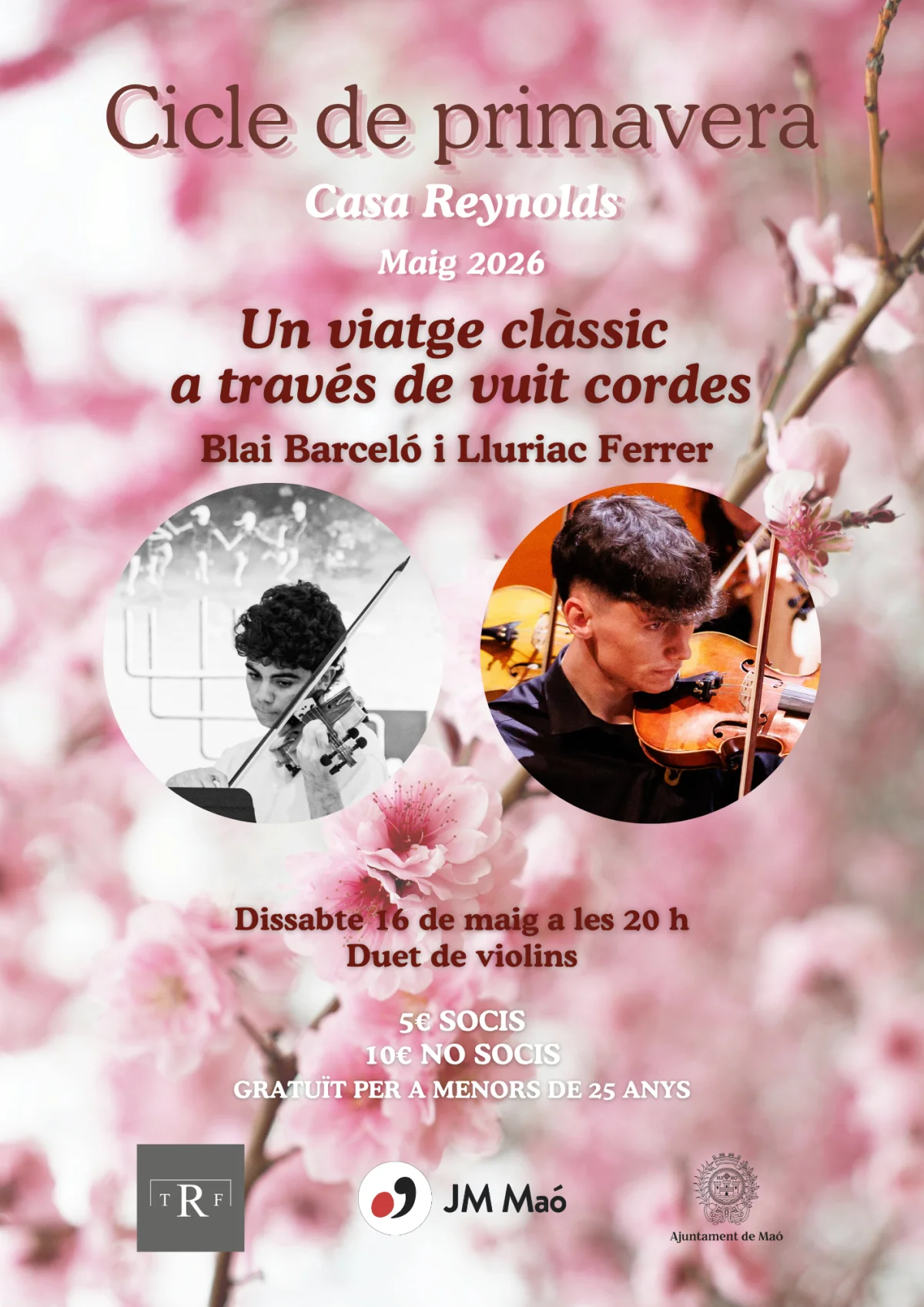 Un viatge clàssic a través de vuit cordes, amb Blai Barceló i Lluriac Ferrer