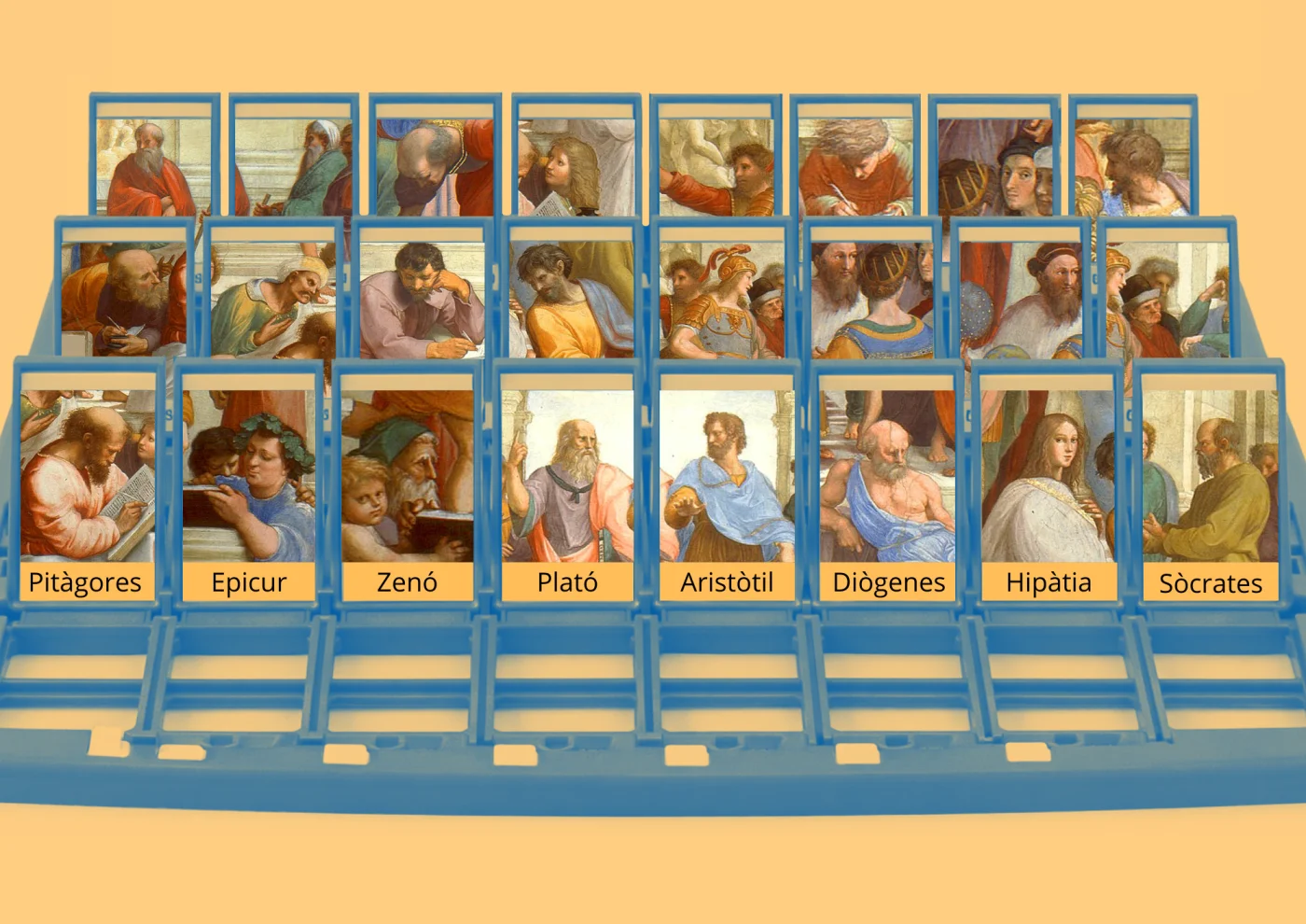 IV CICLE DE CULTURA GRECOROMANA. L’Escola d’Atenes de Rafael: Escenes i personatges (I)