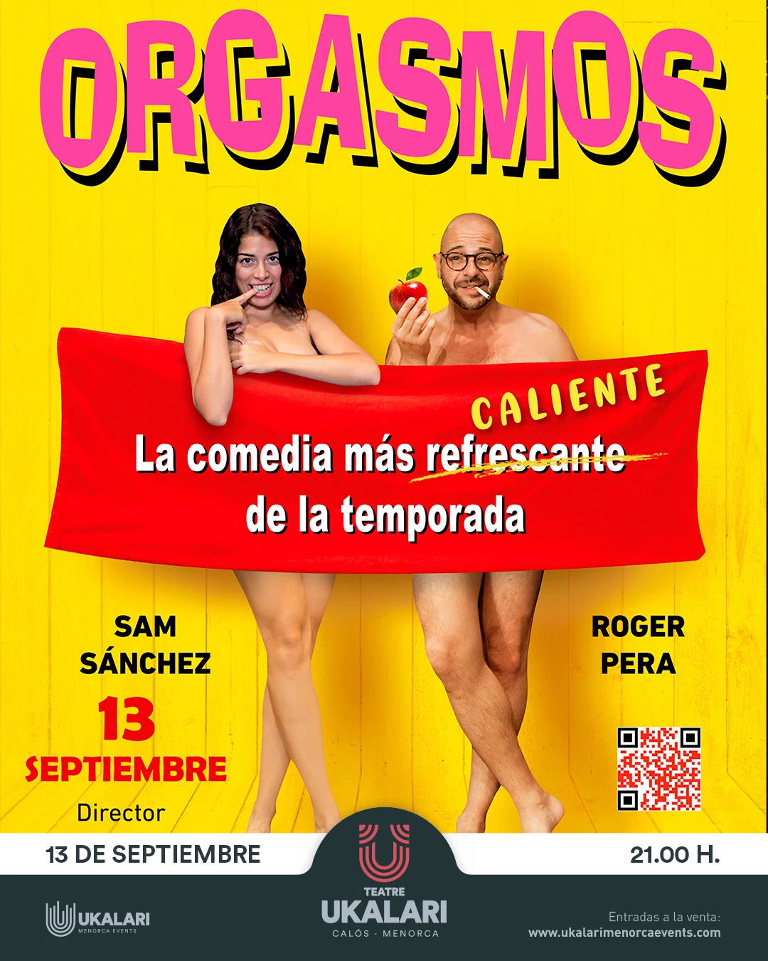 Orgasmos, la comedia