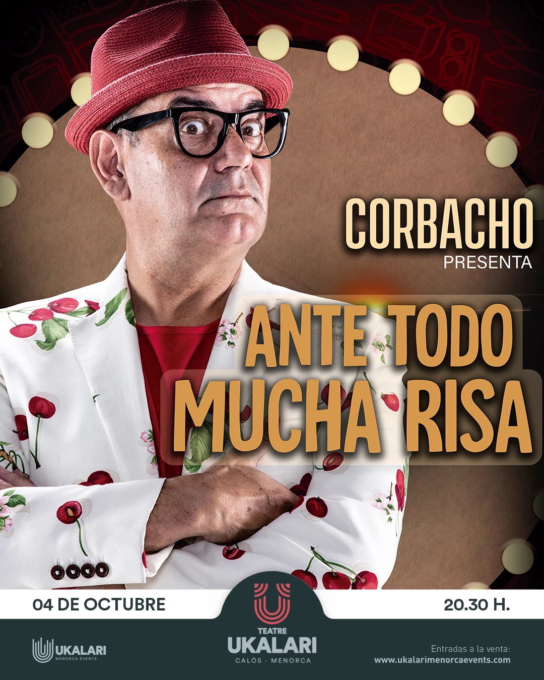JOSÉ CORBACHO, ANTE TODO MUCHA RISA