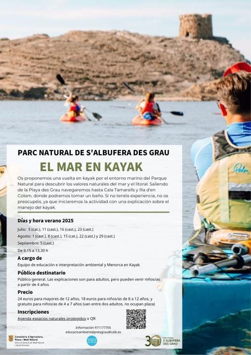 Excursiones: EL MAR EN KAYAK