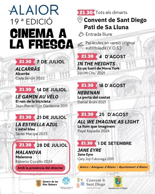 Projecció de la pel·lícula "La llum que imaginem"