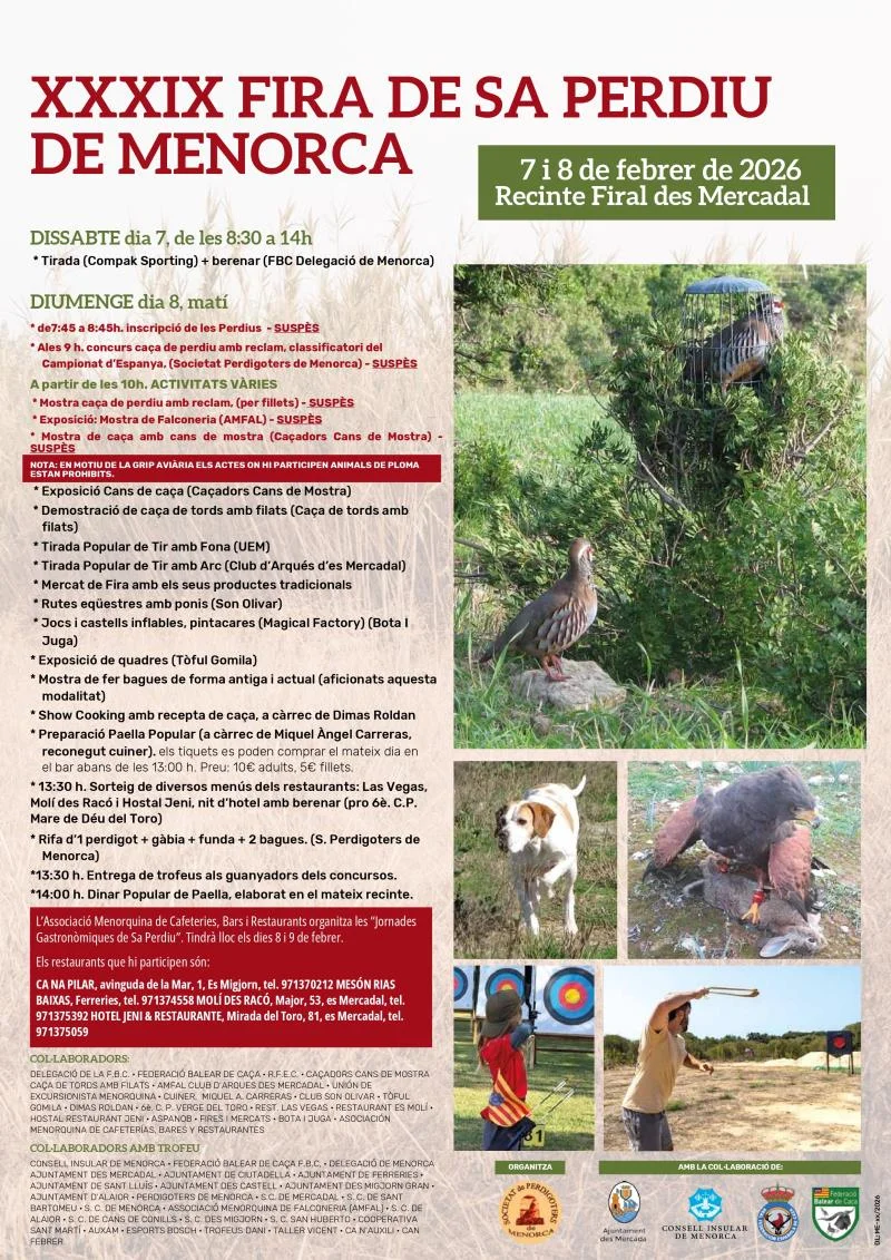 ES MERCADAL CELEBRA AQUEST CAP DE SETMANA LA XXXIX EDICIÓ DE LA FIRA DE SA PERDIU