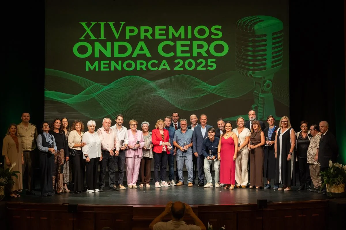 XV GALA DE PREMIS ONDA CERO MENORCA