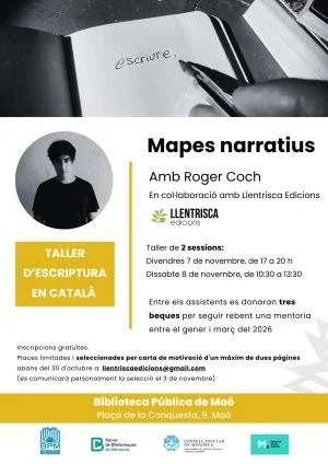 Mapes narratius: taller d'escriptura