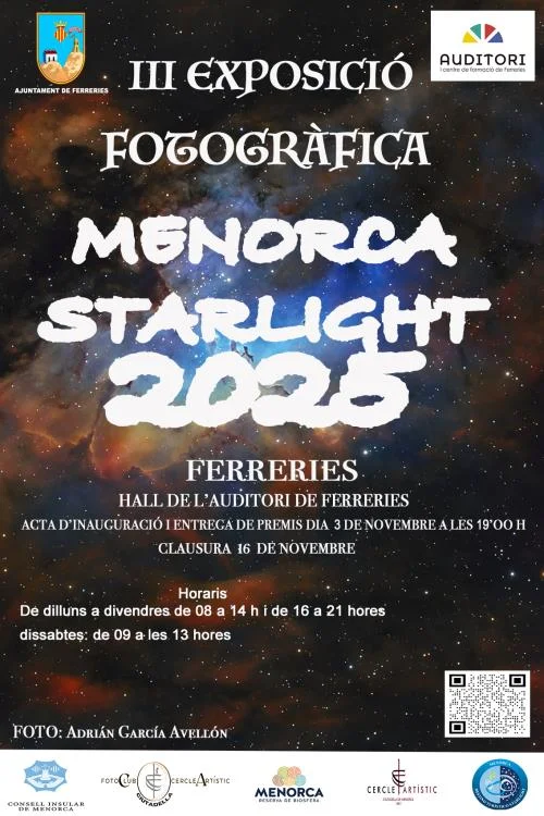 Inauguració III Exposició Fotogràfica Starlight 2025 i Entrega de premis.