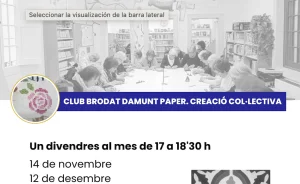 Club de Brodat damunt Paper