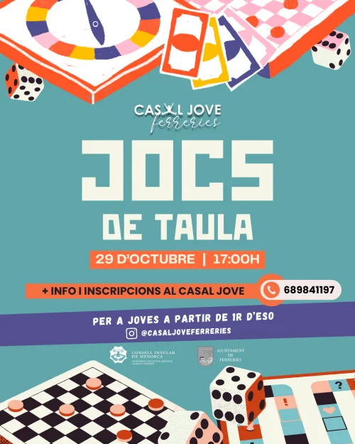 Tarda de jocs de taula al Casal