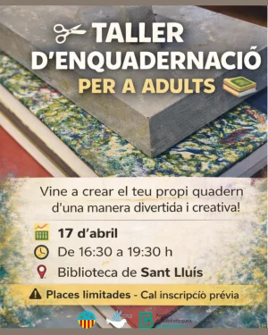 Taller de encuadernación