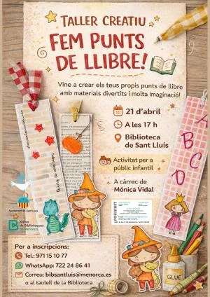 Taller de punts de llibre