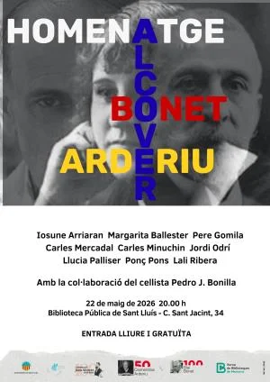 Homenaje a Alcover, Bonet y Arderiu