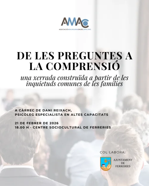 De les preguntes a la comprensió