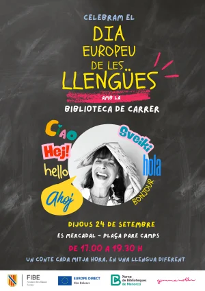 Contacontes al carrer per celebrar el dia de les llengües "Un conte cada mija hora, en una llengua diferent"