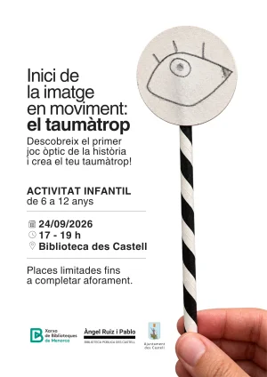 Inici de la imatge en moviment: el taumàtrop