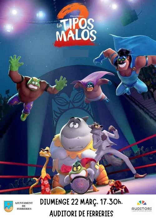 Cinema Infantil: 'Los tipos malos 2'.