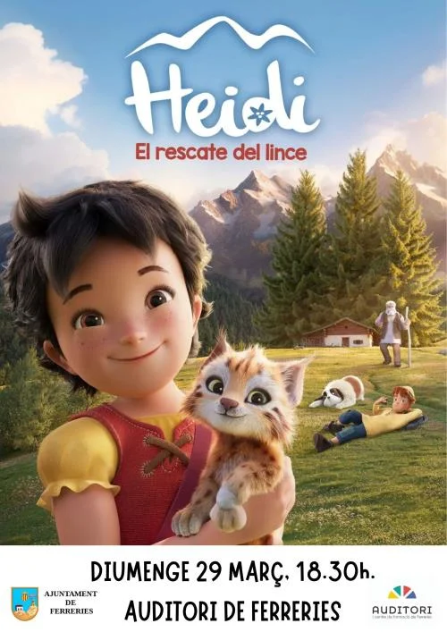 Cinema Infantil: 'Heidi: el rescate del lince'.