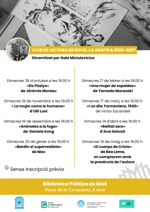 Club de Lectura de Novel·la Gràfica: « La mujer como lo humano» d’Ulli Lust, amb Gabi Miciulevicius