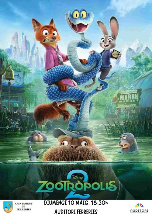 Cinema Infantil: 'Zootropolis 2'.