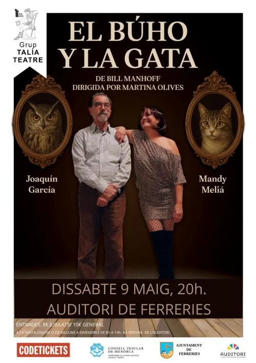 Talía Teatre presenta: 'El Búho y la Gata'.