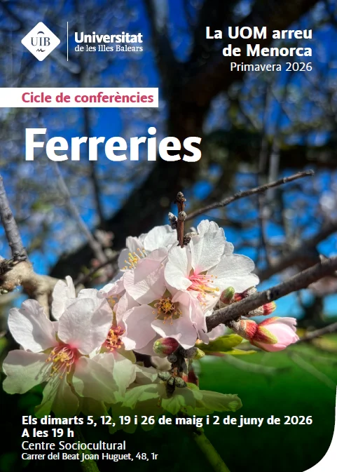 Programa la UOM Arreu de Menorca Primavera 2026