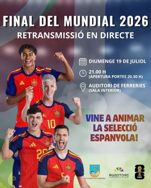 Retransmissió en Directe de la Final del Mundial de Futbol 2026.