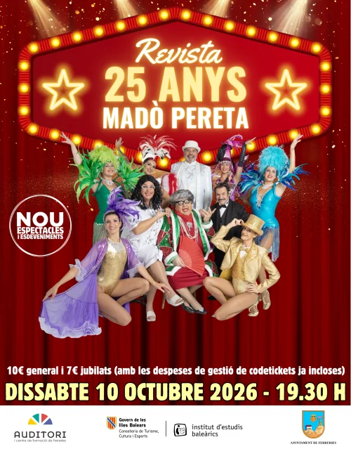 Espectacle 25 anys d'Humor amb 'Madò Pereta'.