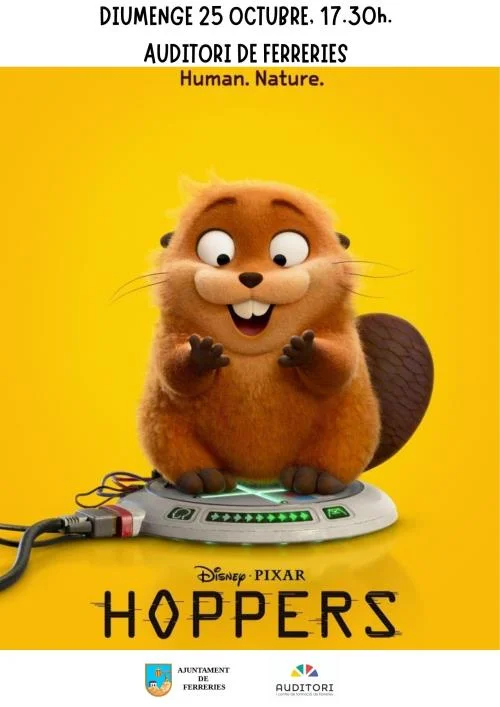 Cinema Infantil: 'Hoppers'.