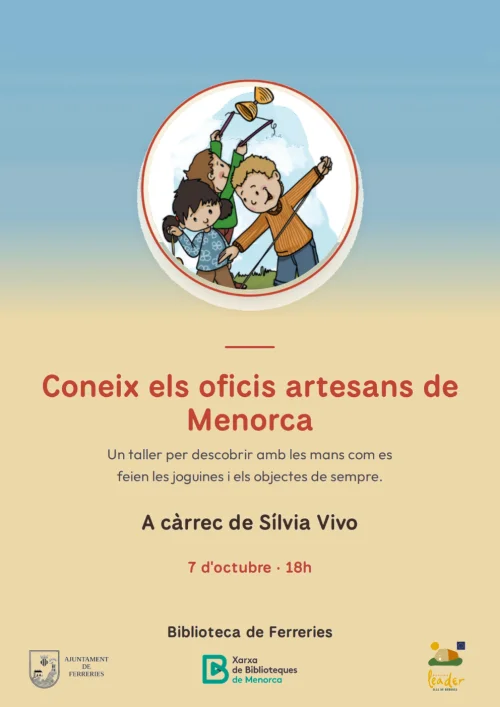 Coneix els oficis artesans de Menorca amb Silvia Vivó