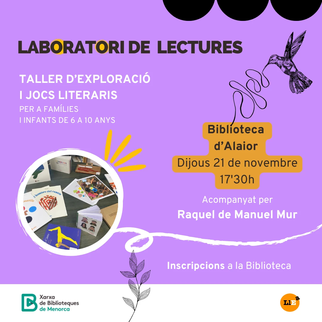 Taller de exploración y juegos literarios