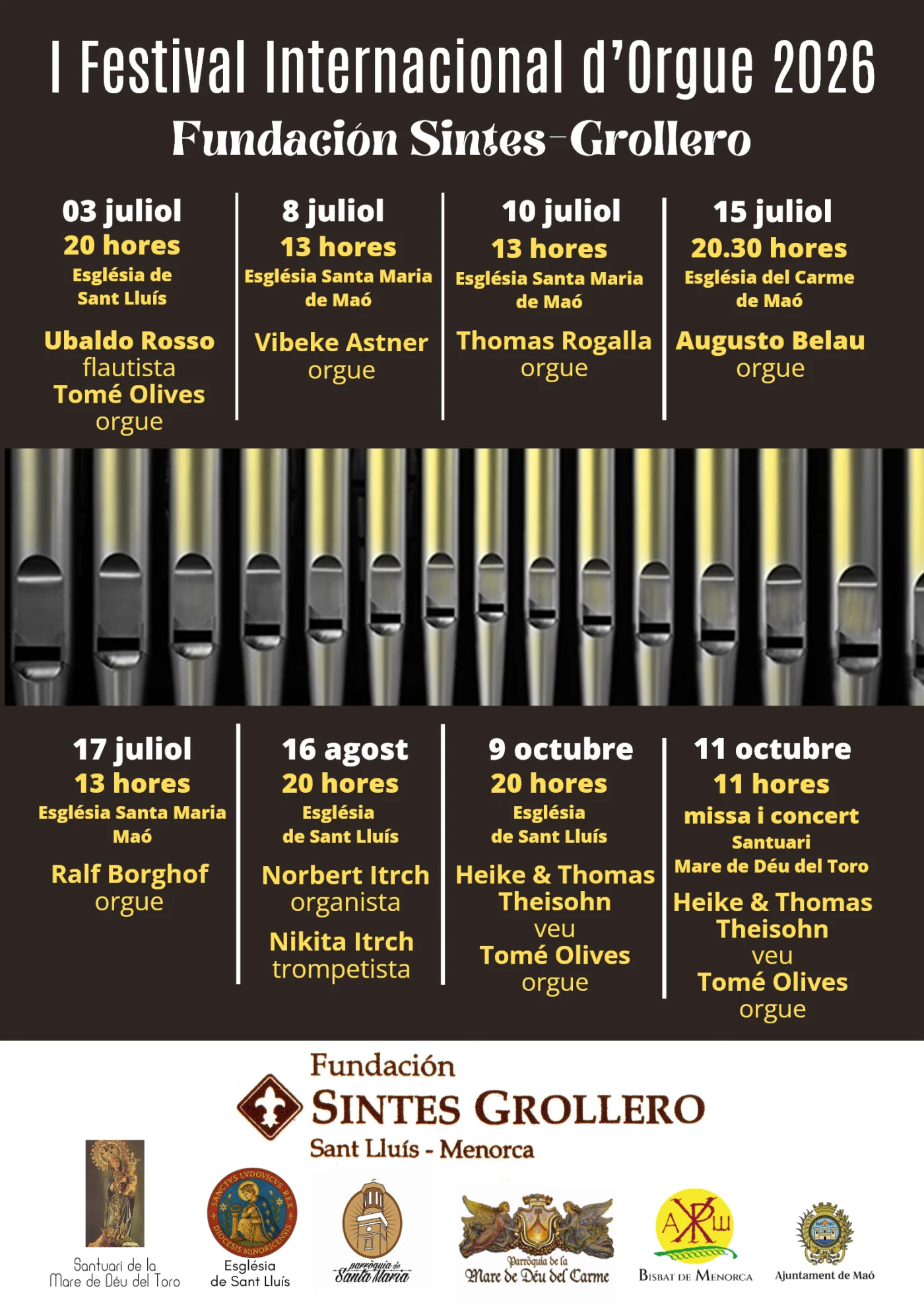 Concert: Festival Internacional d'Orgue