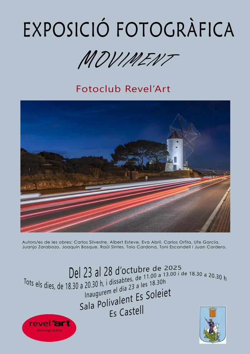 Exposició Moviment de Revelart 23/10 a 28/10