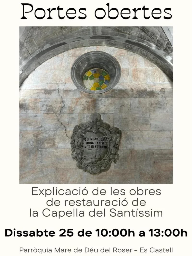 Portes obertes obres església El Roser