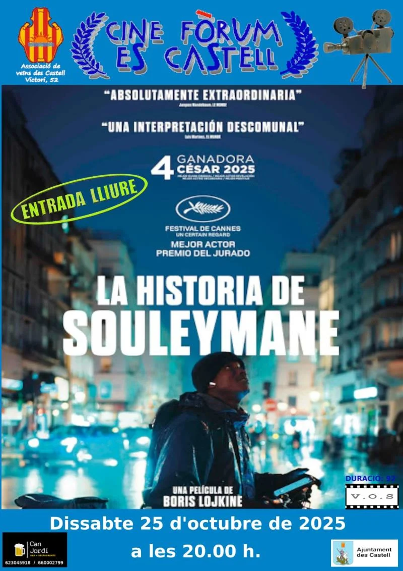 Cine Fòrum: La historia de Souleymane