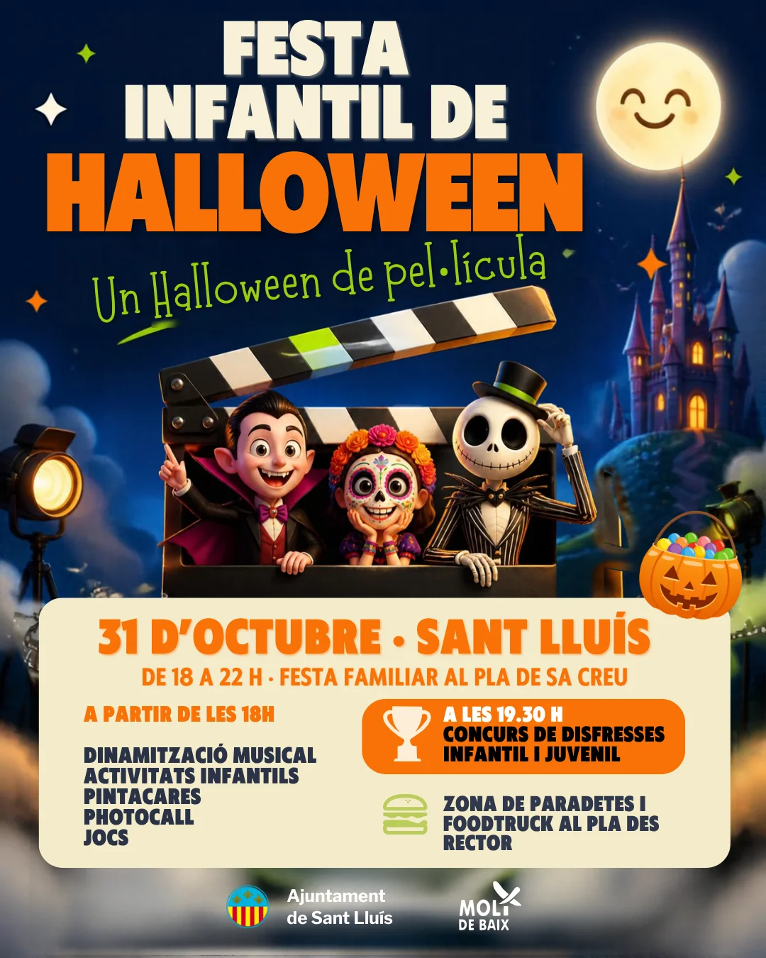 Festa infantil de Halloween