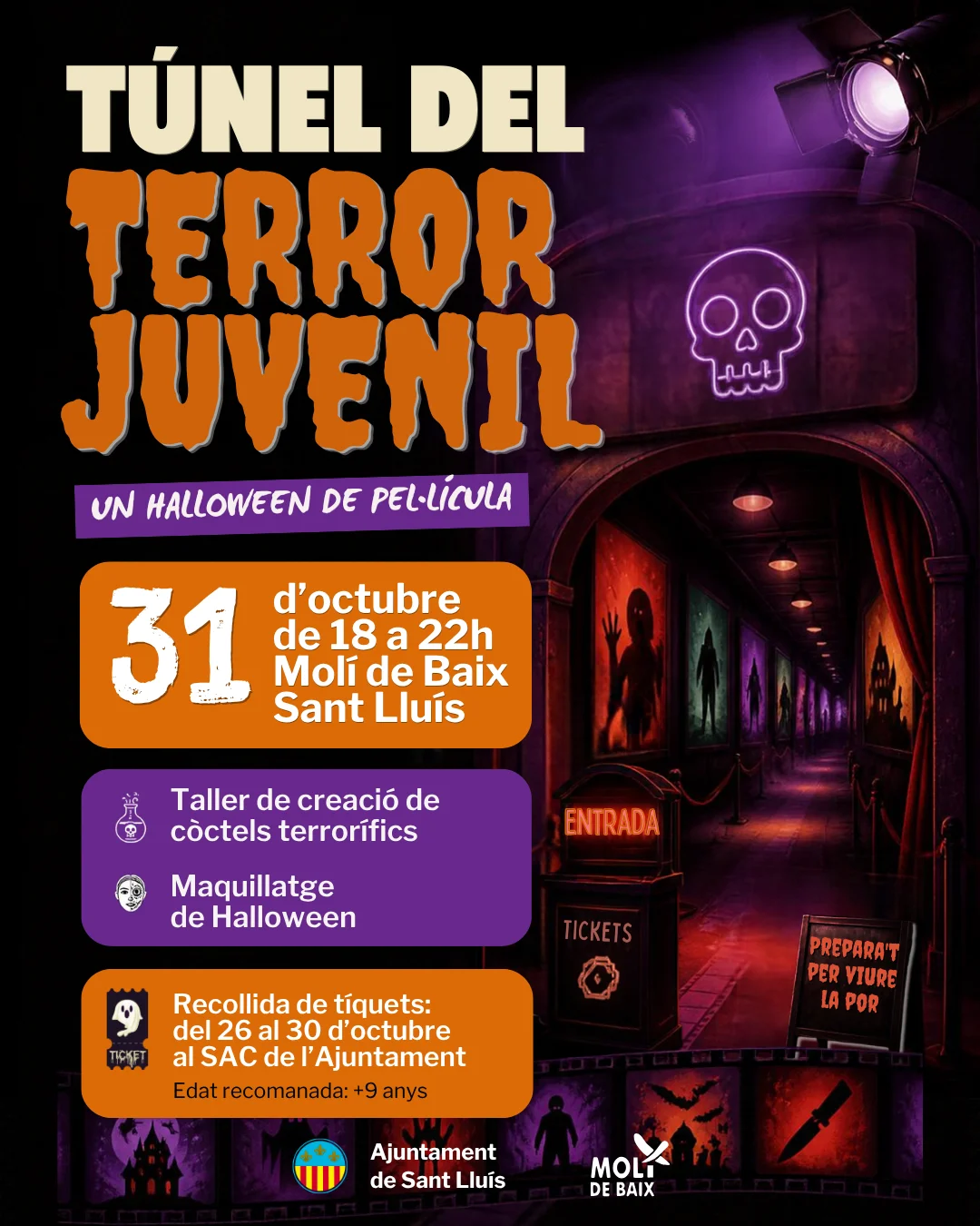 Túnel juvenil del terror