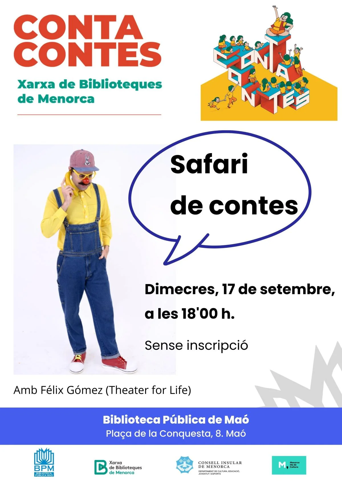Cuenta Cuentos: 'Safari de contes'