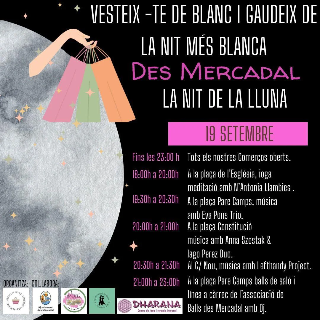 La noche de la luna ES MERCADAL