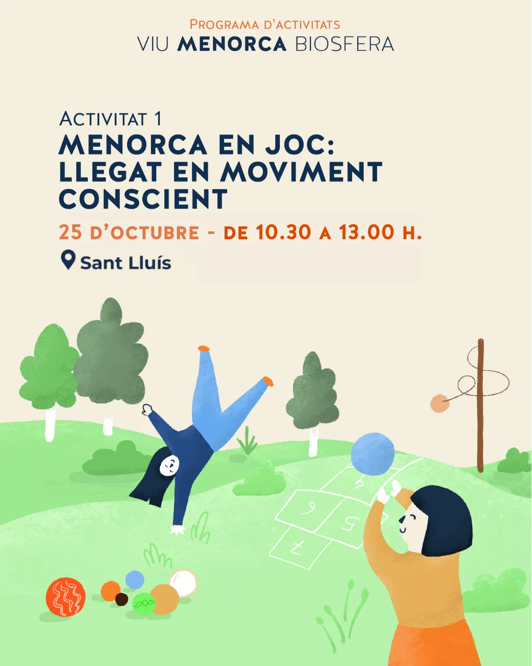 Menorca en juego: legado en movimiento consciente