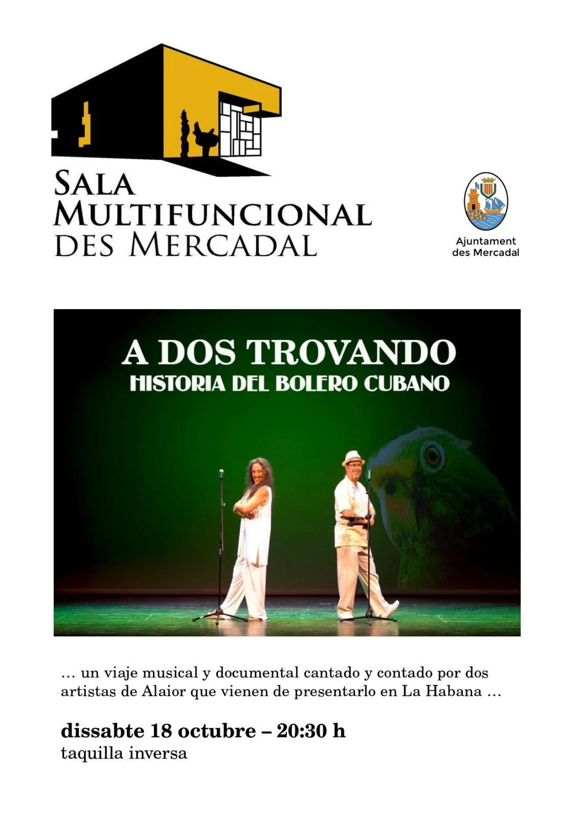 A DOS TROVANDO - Historia del bolero cubano