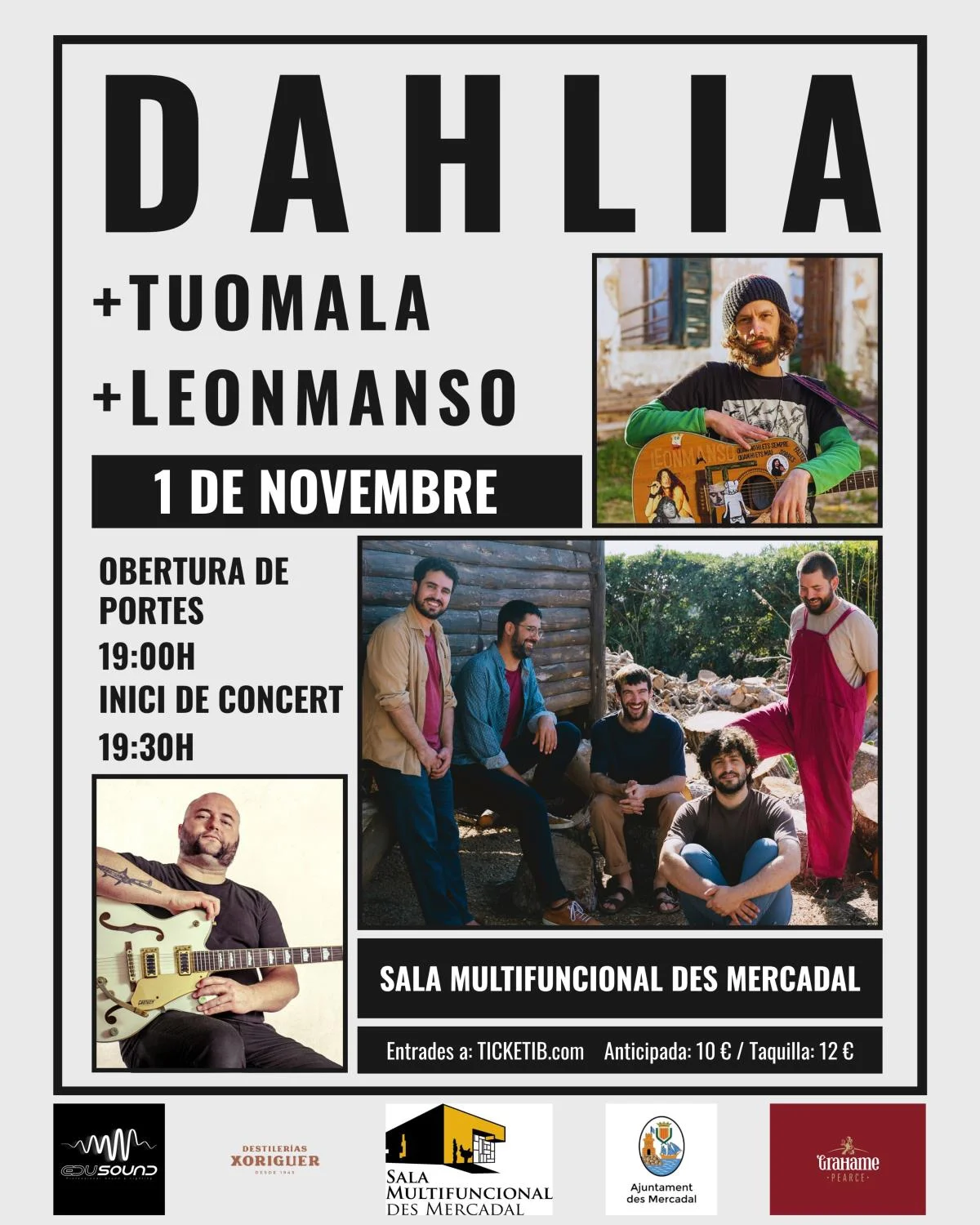 Concierto Dahlia, Tuomala i Leonmanso