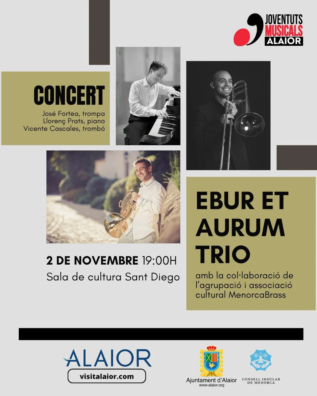 Concierto Ebur Et Aurum Trio