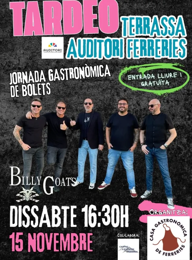 Tardeo con Billy Goats