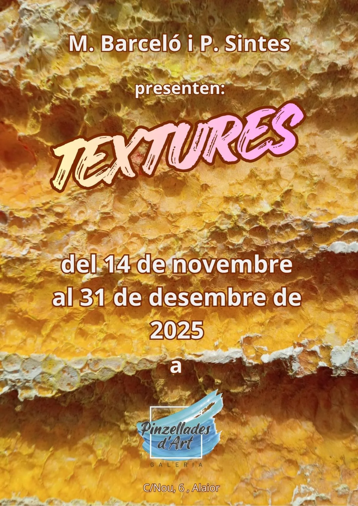 Exposición: Textures 14/11 - 31/12