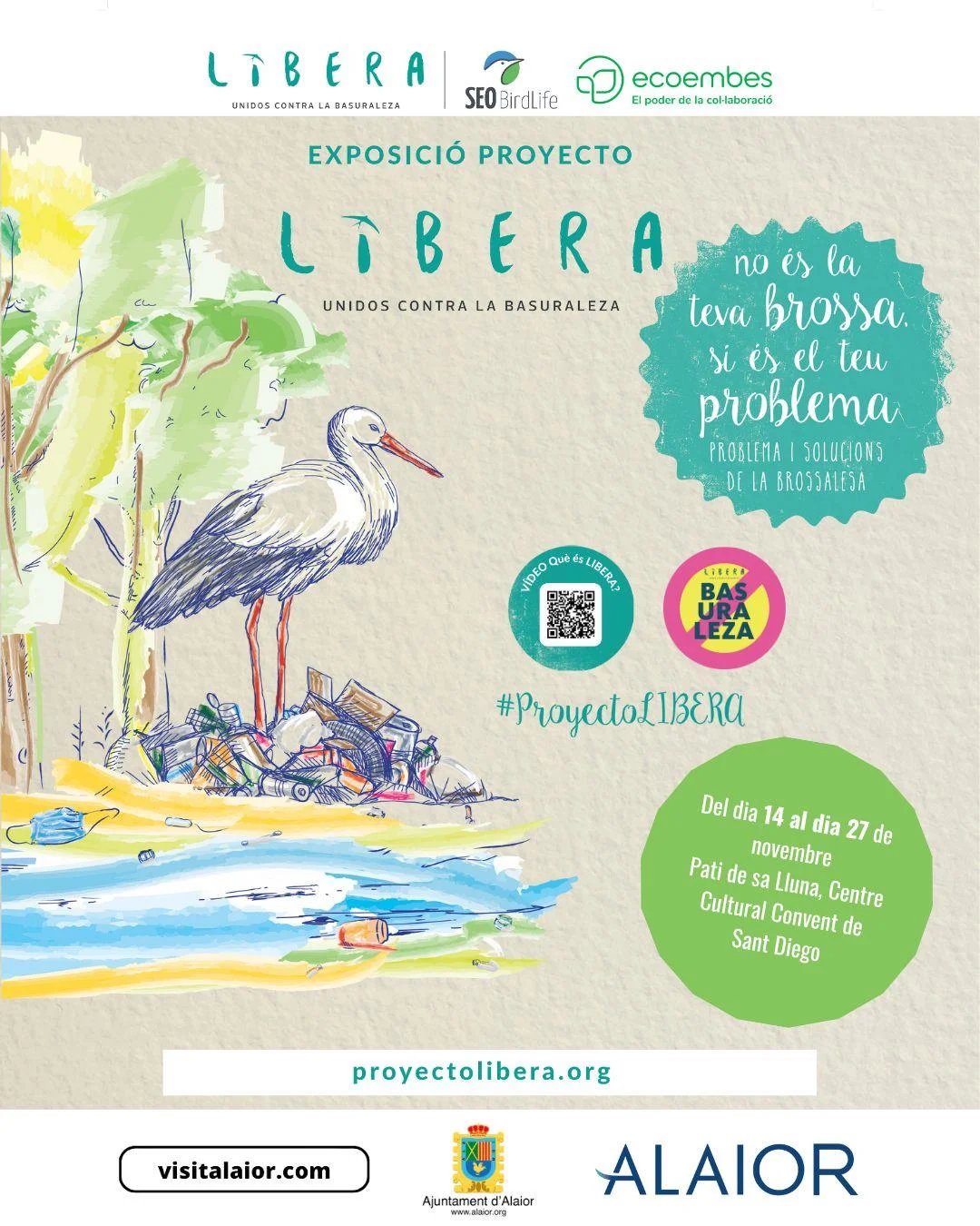 Exposición 'Libera' 14/11 a 27/11